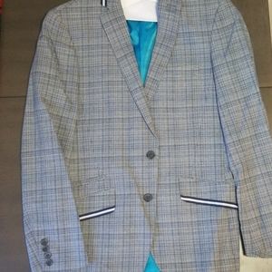 I-N-C Slim Fit Patterned Blazer